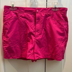 Vibrant Pink Women's Lined Swim Shorts